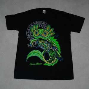 Oaxaca, Mexico Axolotl Alebrijes NEW Large L Black T-Shirt